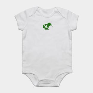 Kiwi Koru Greenstone Baby Bodysuit